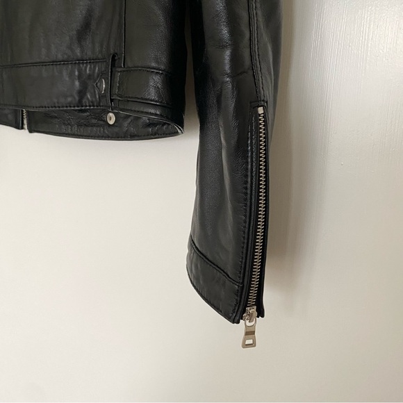 Derimod Racer Leather Jacket - Picture 7 of 7